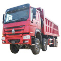 Hot selling SINOTRUCK HOWO 12 tire  8x4 4axle heavy dump truck for sale